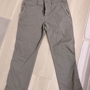 American Eagle Green chinos/khakis